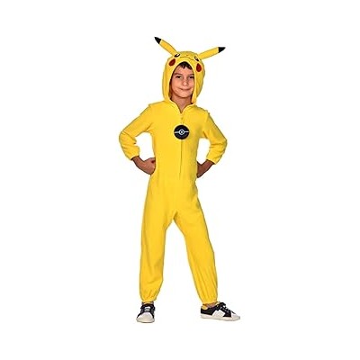 Disfraz POKEMON Pikac Suit NiÃ±o 8-10 aÃ±os NiÃ±o