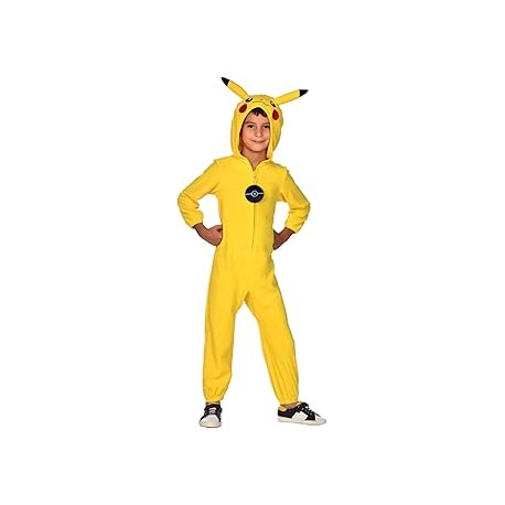Disfraz POKEMON Pikac Suit NiÃ±o 8-10 aÃ±os NiÃ±o