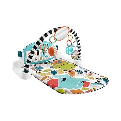Fisher-Price Kick & Play Alfombra con piano con lu