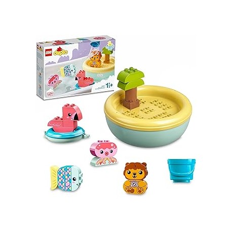 Diversión en el Baño: Isla de los Animales Flotant