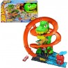 Hot Wheels City Super estación de Bomberos T-Rex Pista para coches de juguete