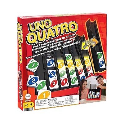 JUEGO UNO QUATRO HPF82 MATTEL GAMES