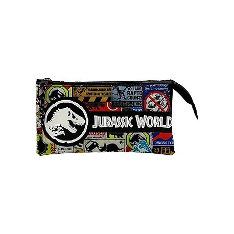 JURASSIC WORLD DANGER PORTATODO TRIPLE