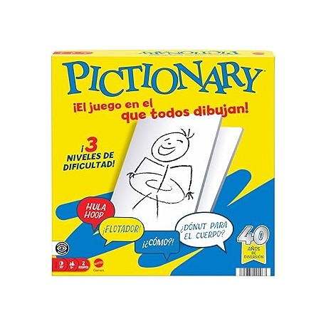 JUEGO PICTIONARY ORIGINAL JDY00 MATTEL GAMES