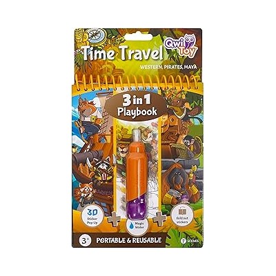 Livro QwiToy 3 em 1 Playbook Time Travel