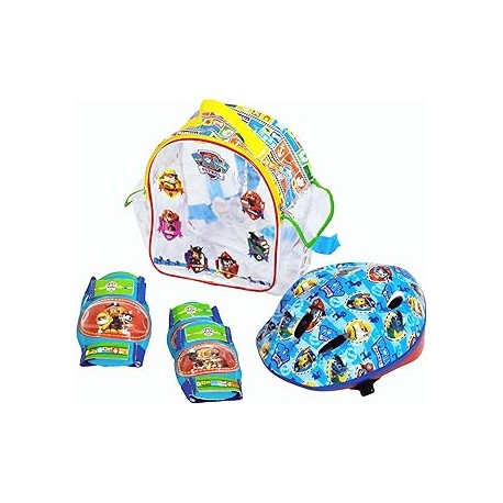 MOCHILA CASCO + PROTEC. PAW PATROL