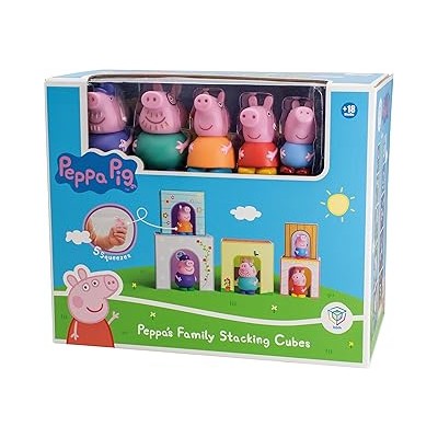 Peppa Pig: Cubos Apilables 5 Figuras