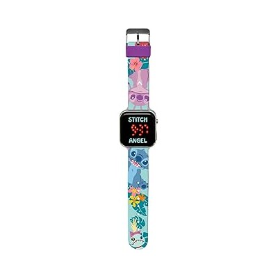 RELOJ LED STITCH TROPICAL