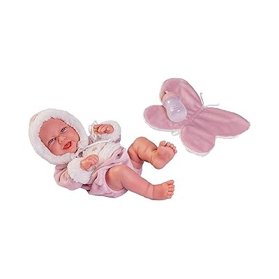 Recién Nacida Carla con toallita mariposa