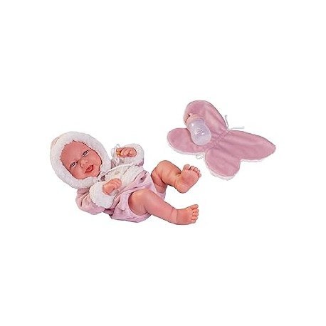 Recién Nacida Carla con toallita mariposa