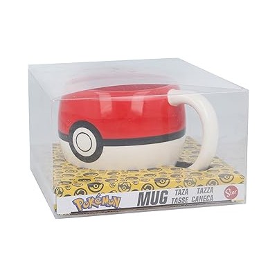 Stor Taza Ceramica 3d 490 Ml En Caja Regalo Pokemo