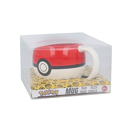 Stor Taza Ceramica 3d 490 Ml En Caja Regalo Pokemo