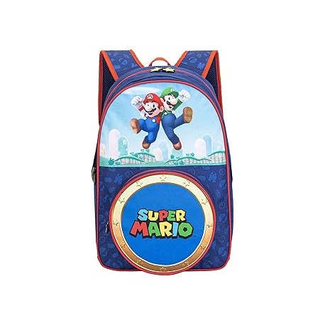 SUPER MARIO MOCHILA DOBLE COMPARTIMENTO