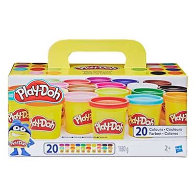 Play-doh - pack 20 botes - 25555744
