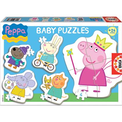 Puzzle baby peppa pig - 8412668156227